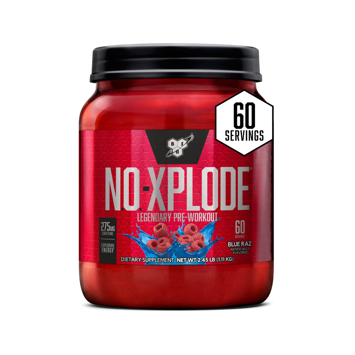 BSN N.O.-XPLODE Pre-Workout Supplement Creatine&Beta-Alanine
