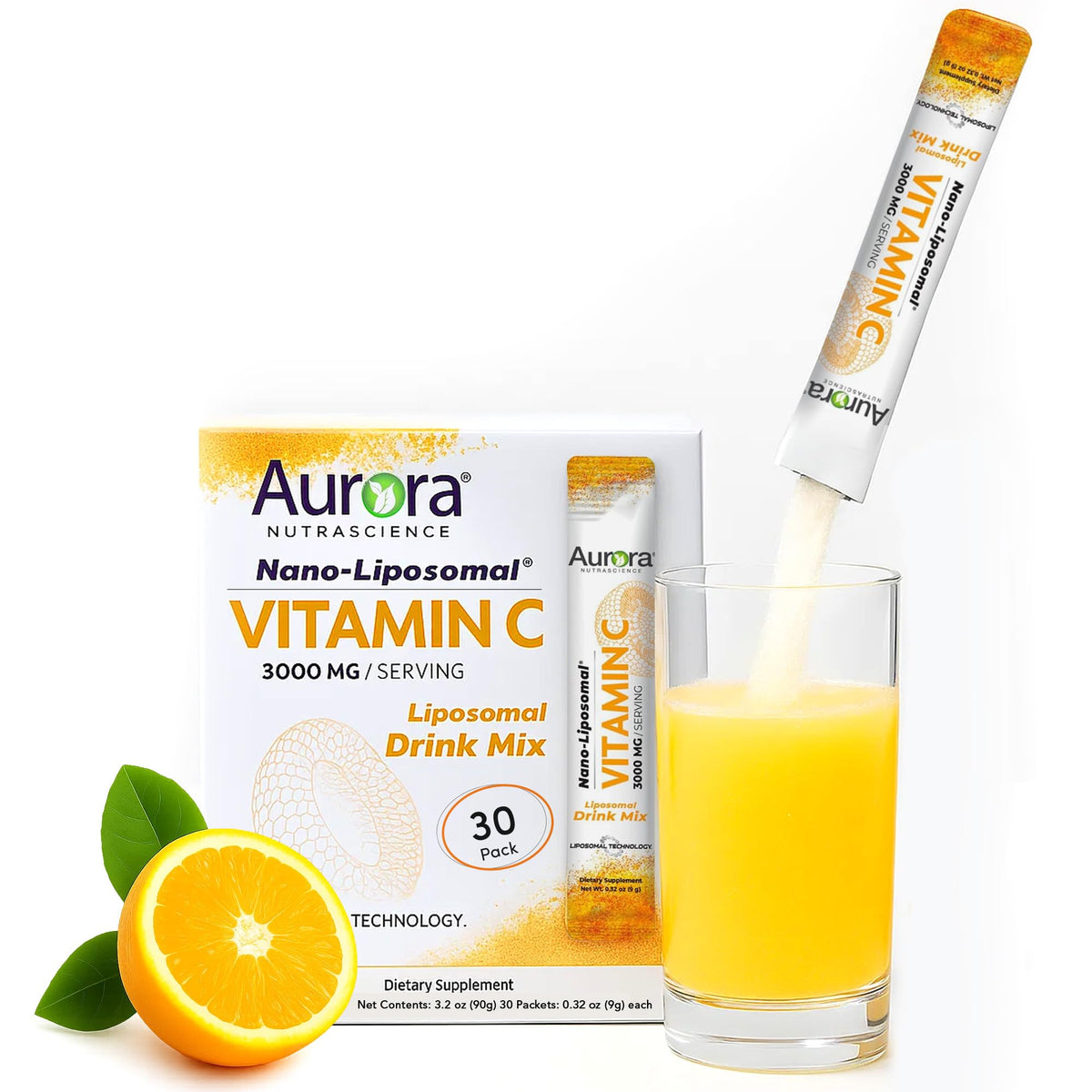 Aurora Liposomal Vitamin C Nutrascience Immune Support