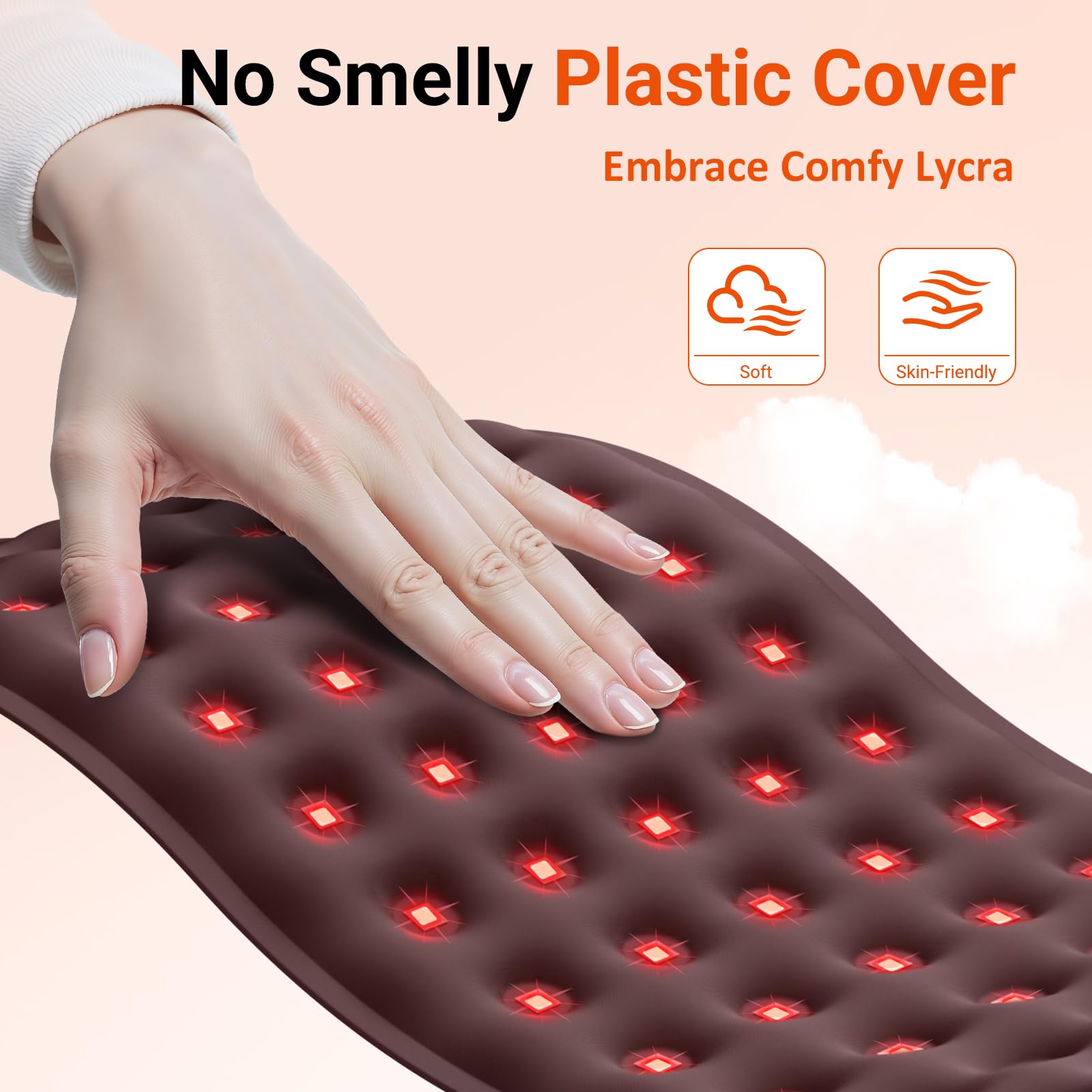 Comfytemp Red Light Therapy Pad - Wearable Infrared Wrap

