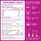 ZEBORA Multi Collagen Peptides Powder - Hydrolyzed


