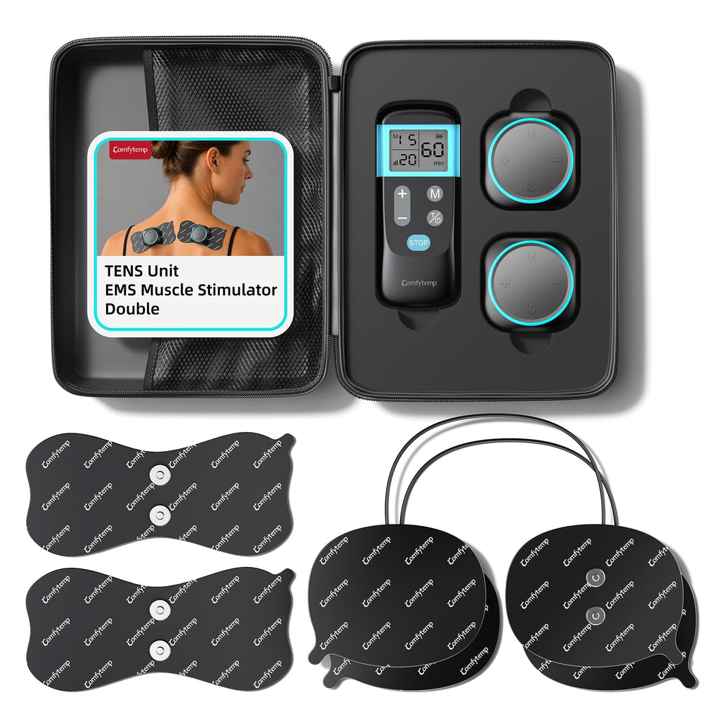 Comfytemp Wireless TENS EMS Muscle Stimulator - Pain Relief

