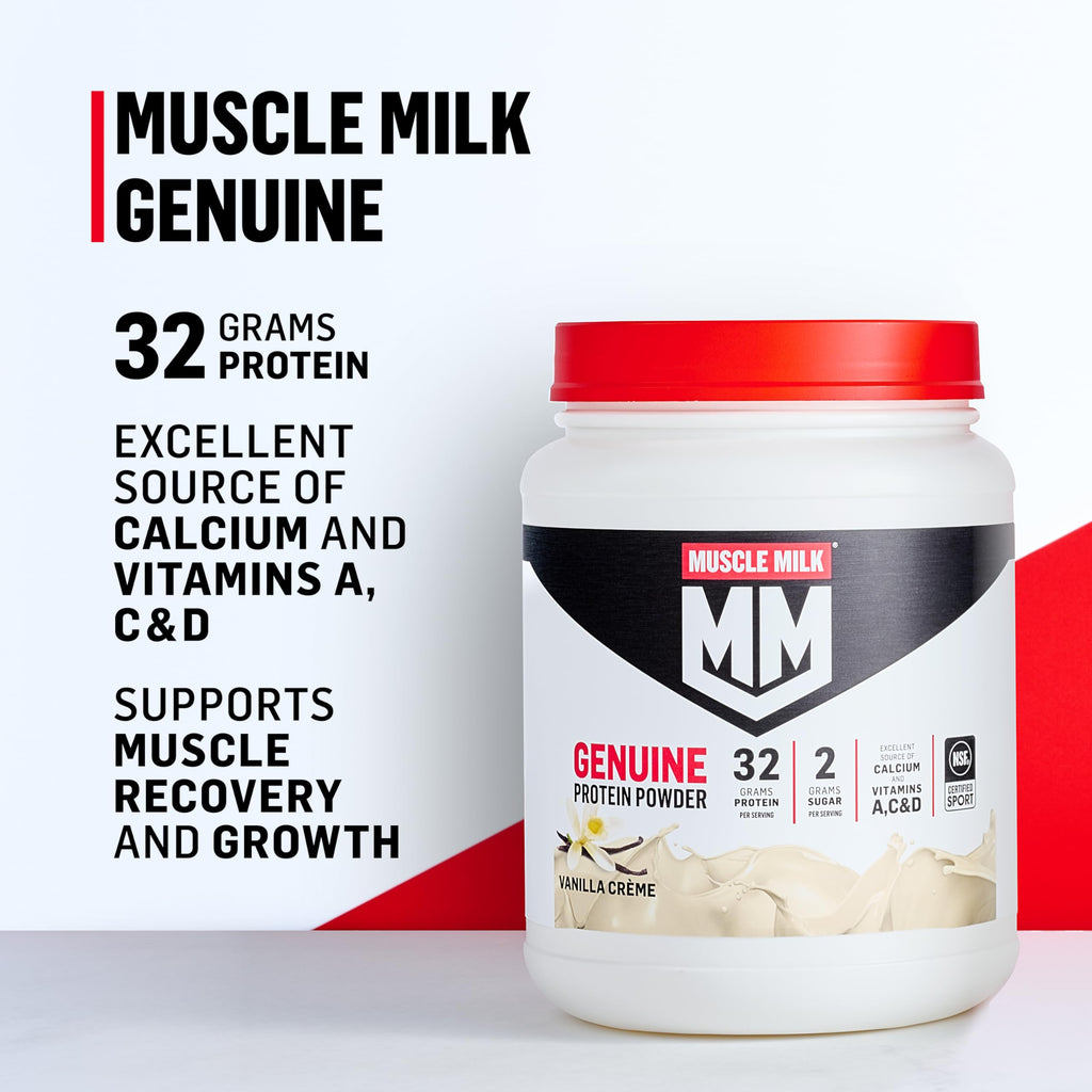 Muscle Milk Genuine Protein Powder for Post-Workout Recovery

