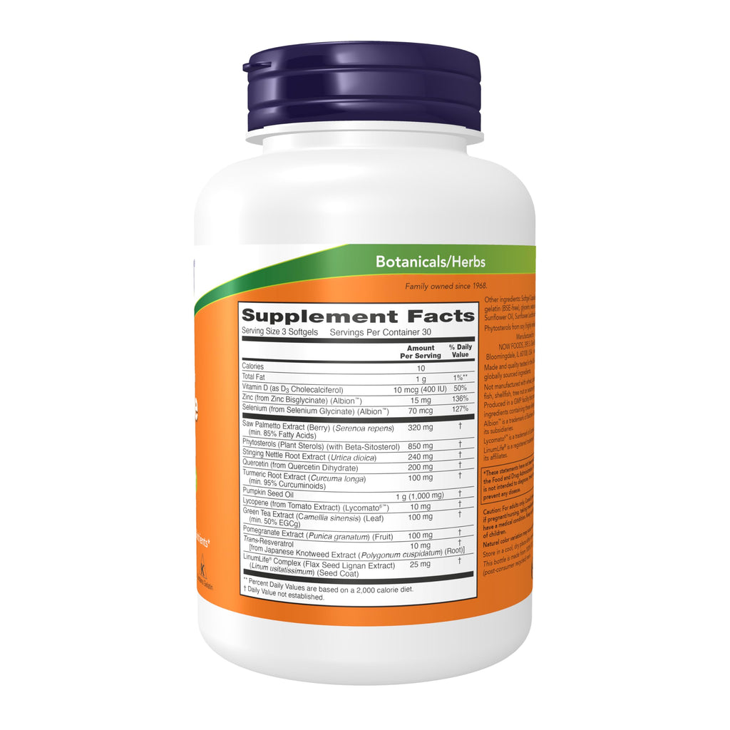 NOW Prostate Health - Clinical Strength Saw Palmetto

