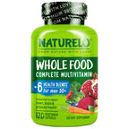 Naturelo Whole Food Multivitamin for Men 50+ Vegan Capsules


