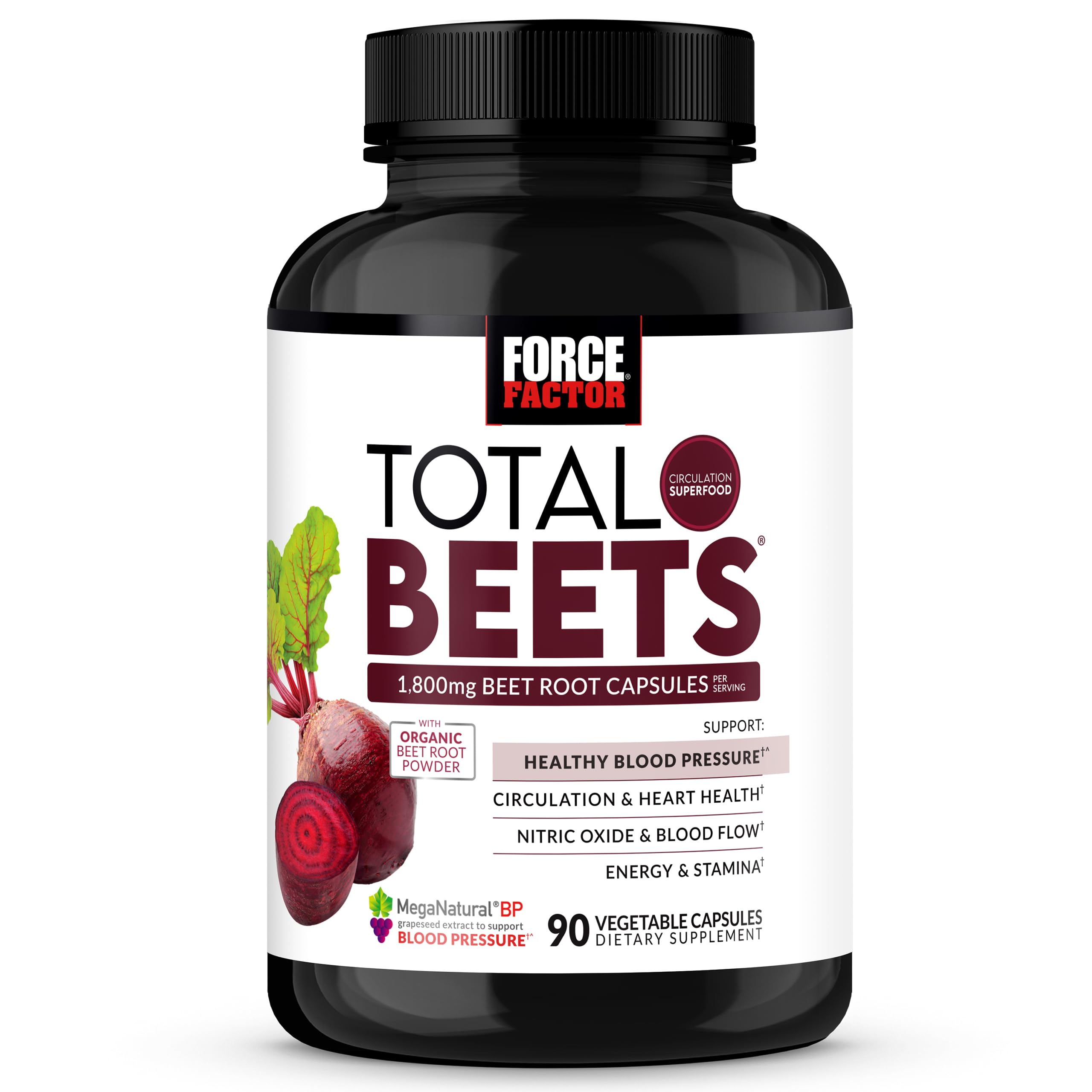 Beet Root Capsules by Force Factor | Circulation

