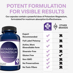 MD. Life Potassium Magnesium Supplement – High Absorption

