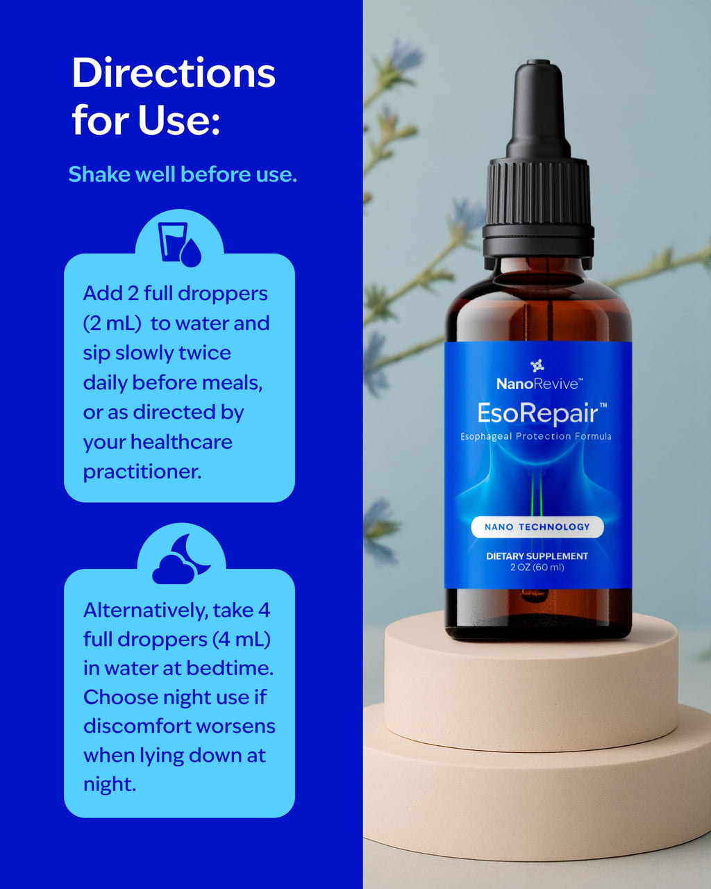 EsoRepair Nano Esophageal Health Supplement | Digestive

