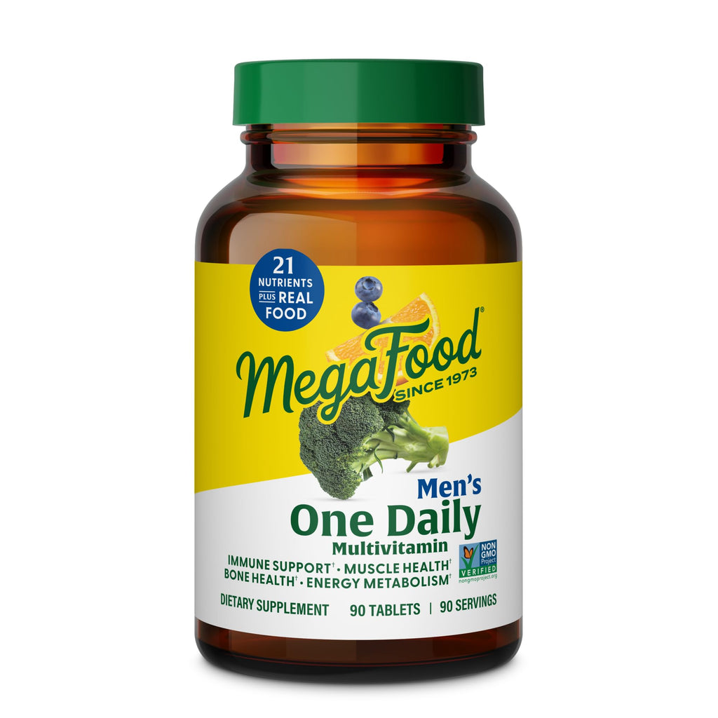 One Daily Men's Multivitamin MegaFood | Immune & Energy


