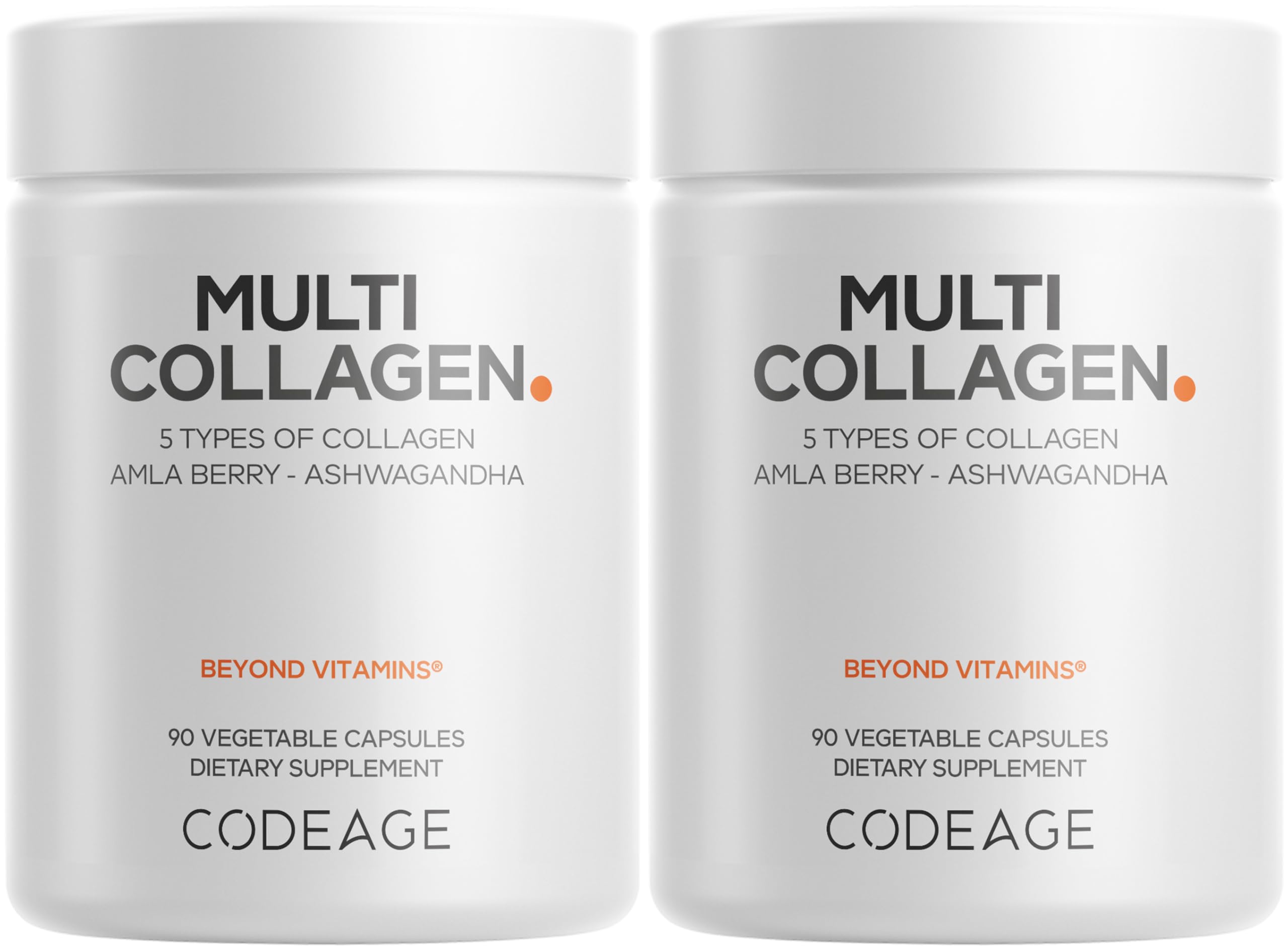 Codeage Multi Collagen Peptides Capsules with 5 Types