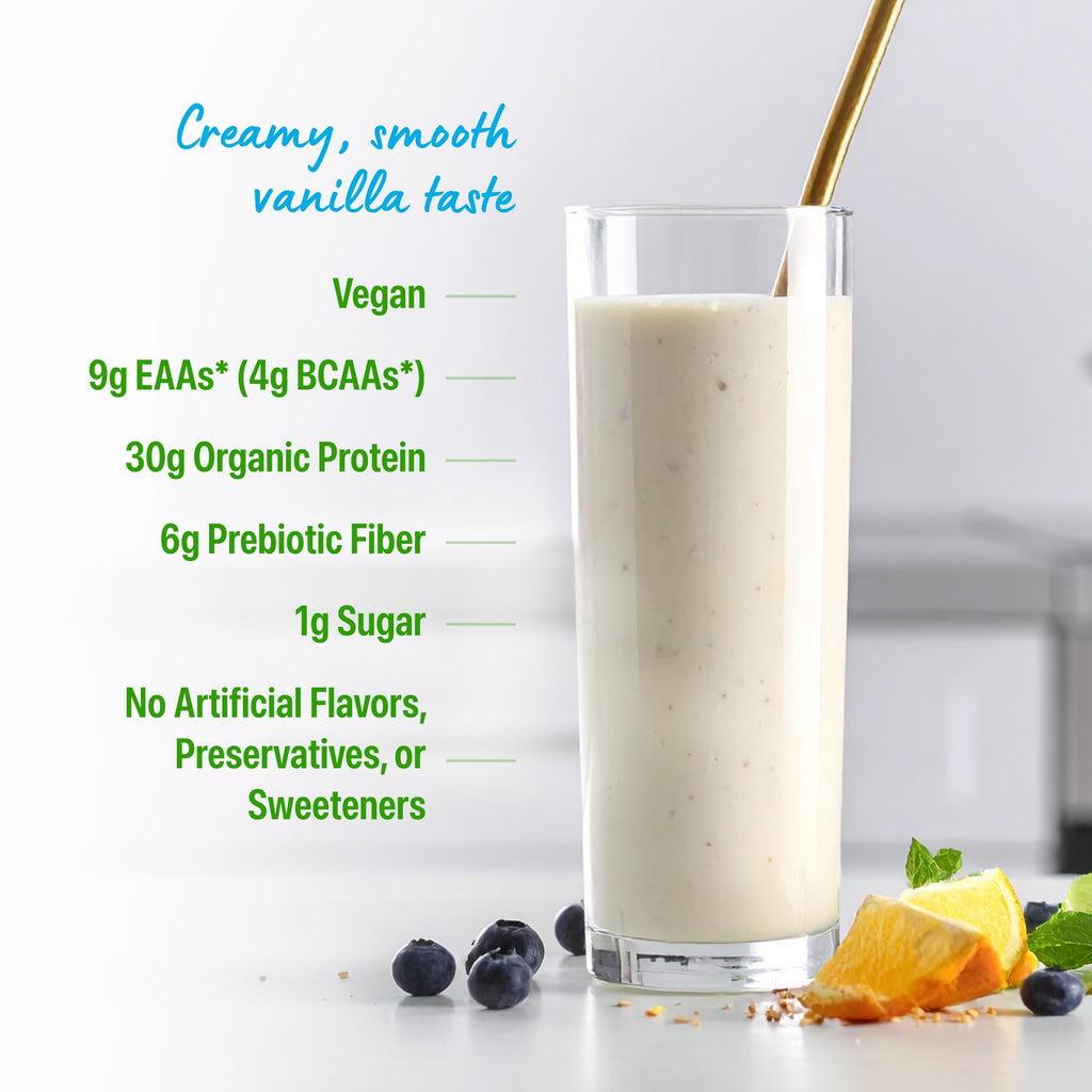Orgain Organic Plant Protein Powder - Vegan & Plant-Based

