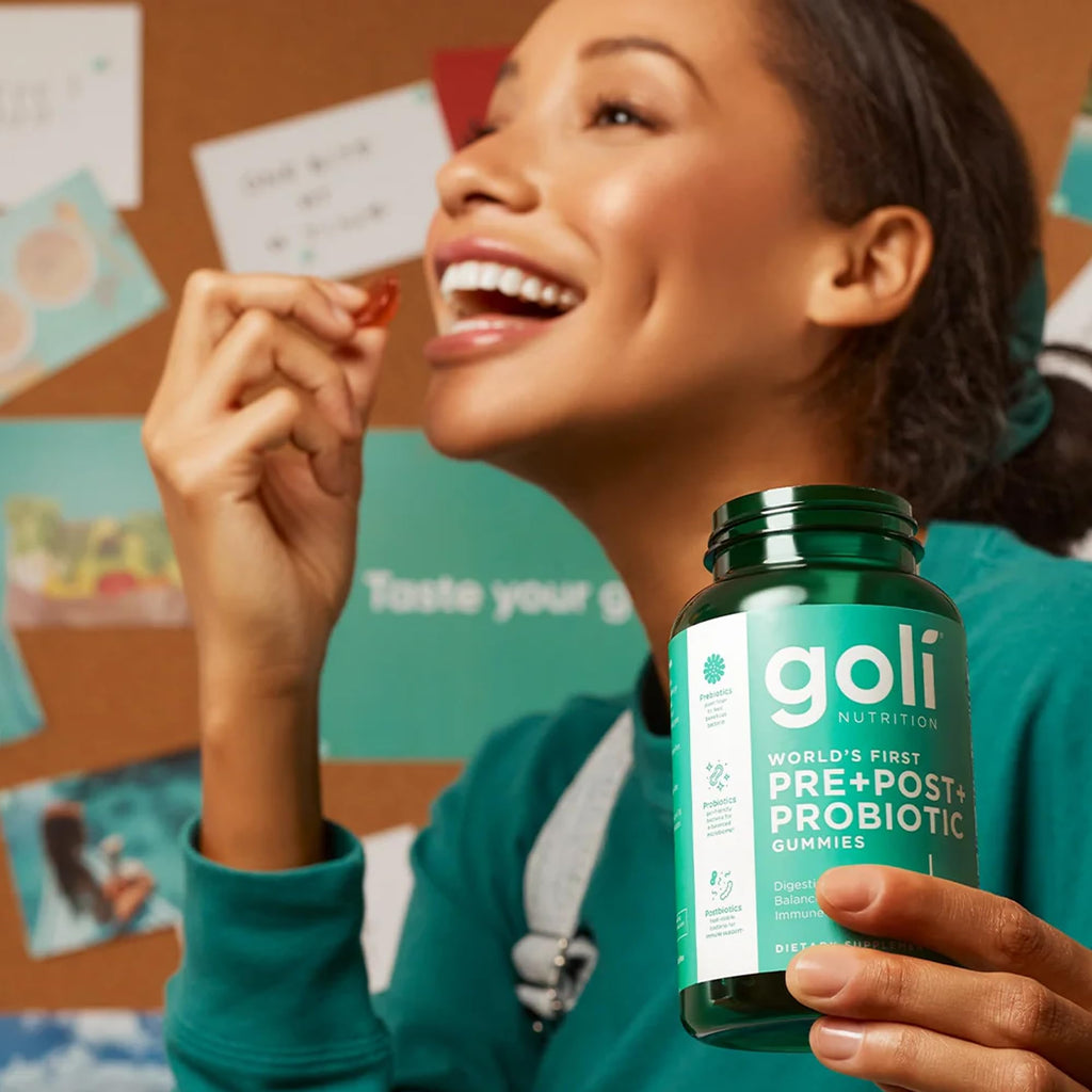 Goli Pre Pro Postbiotic Gummies - 3-in-1 Formula

