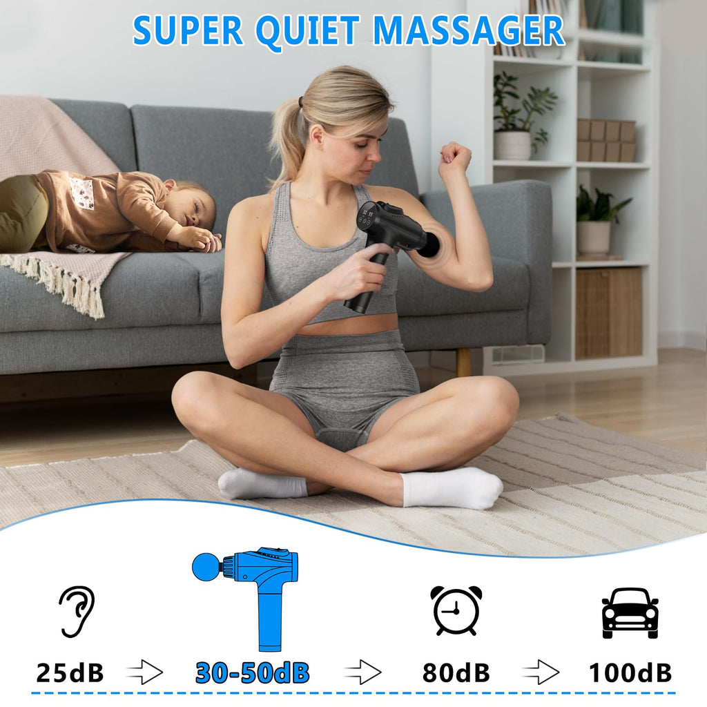 APHERMA Massage Gun - Handheld Percussion Massager

