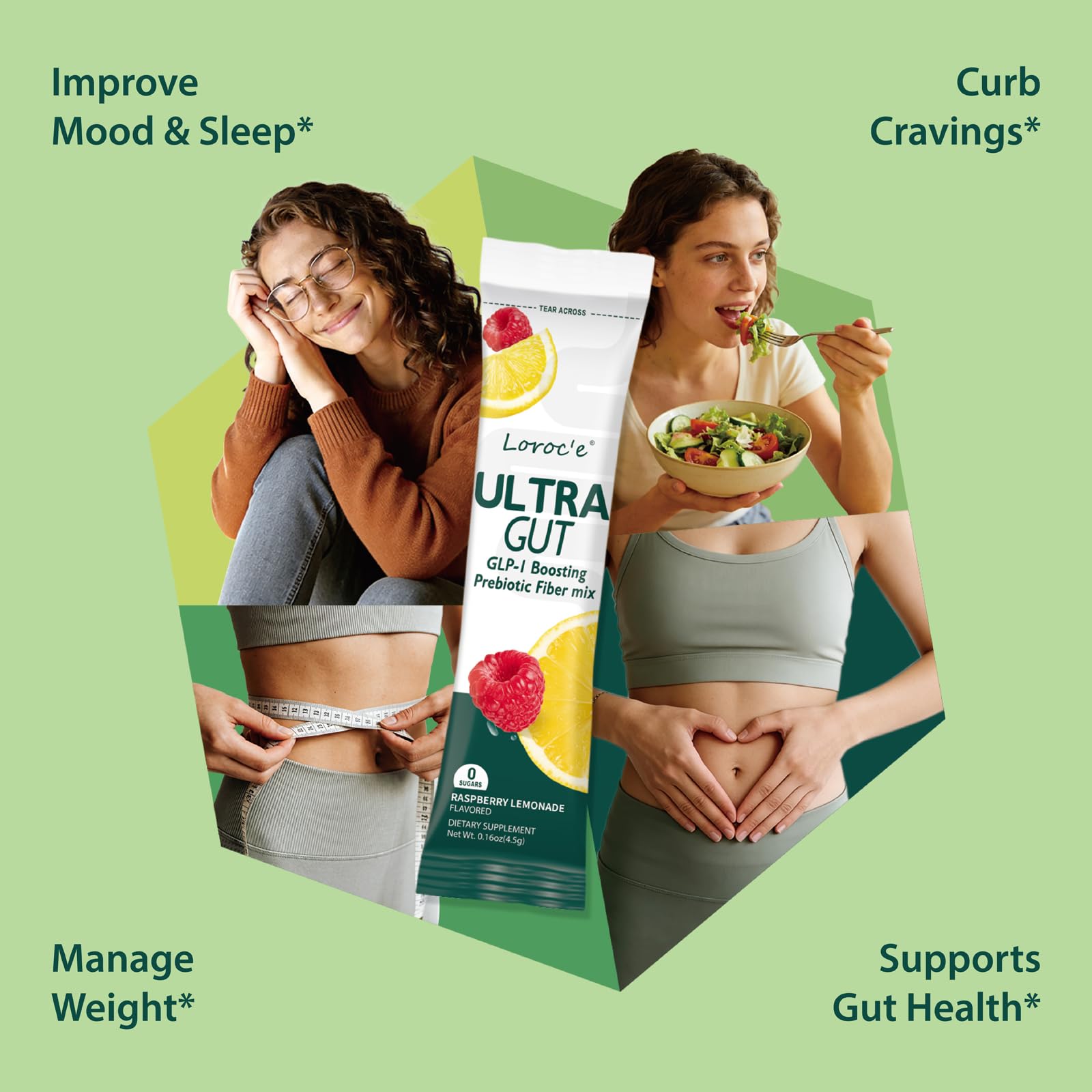 UltraGut Fiber Powder for Gut Health | On the Go

