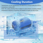 Insulin Cooler Travel Case with Temperature Display

