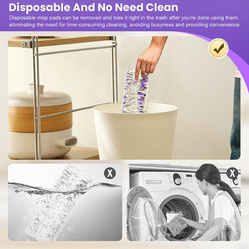 PowerMop Refill Pads for Multi-Surface and Wood Mop

