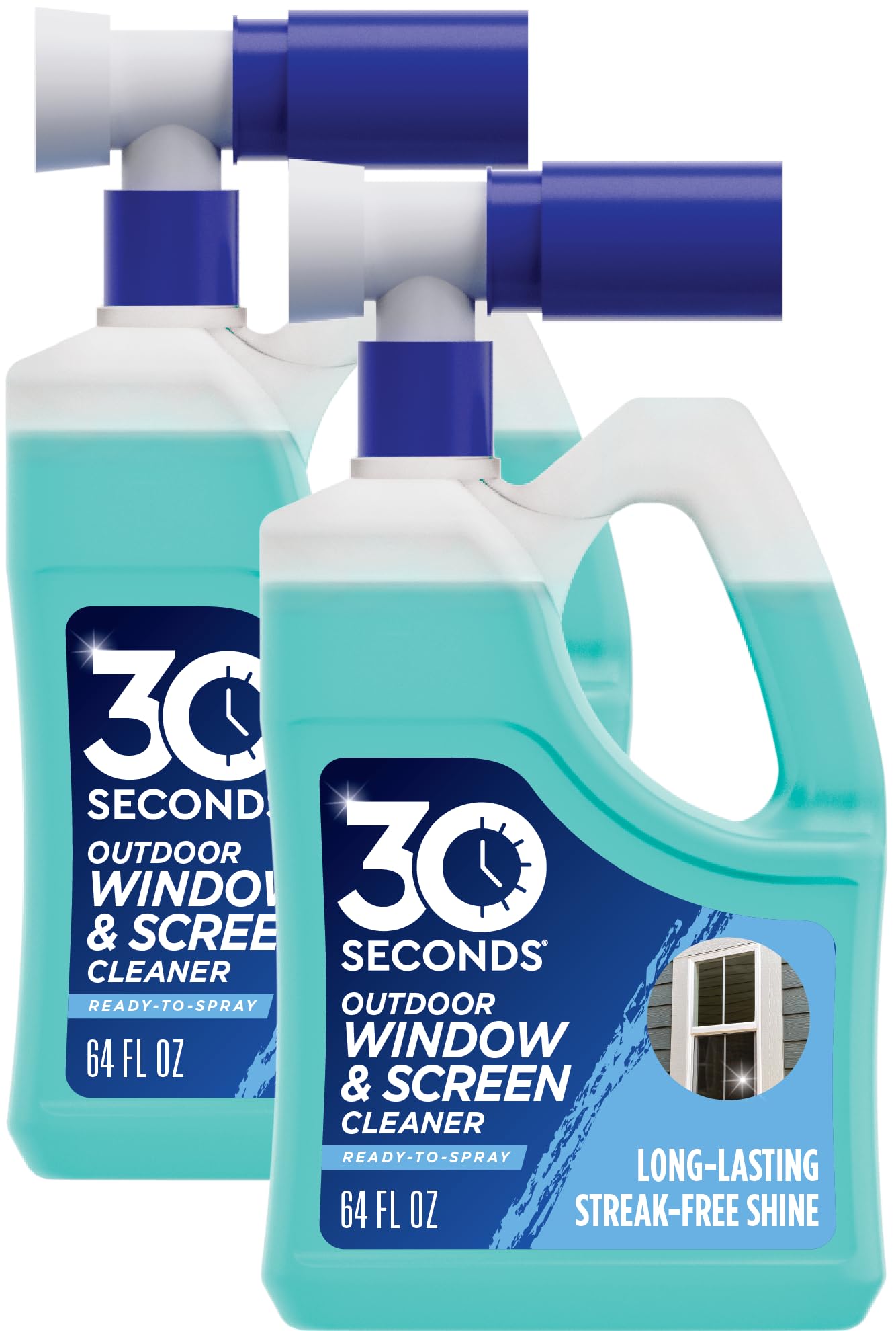 30 SECONDS Outdoor Window & Screen Cleaner - Streak-Free

