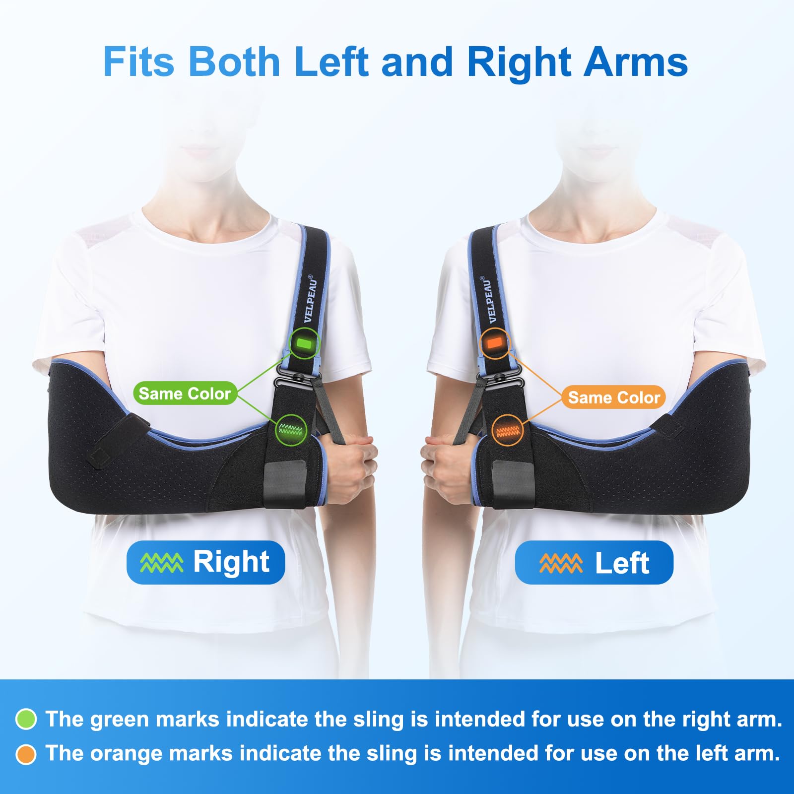 Velpeau Arm Sling Immobilizer | Rotator Cuff Support

