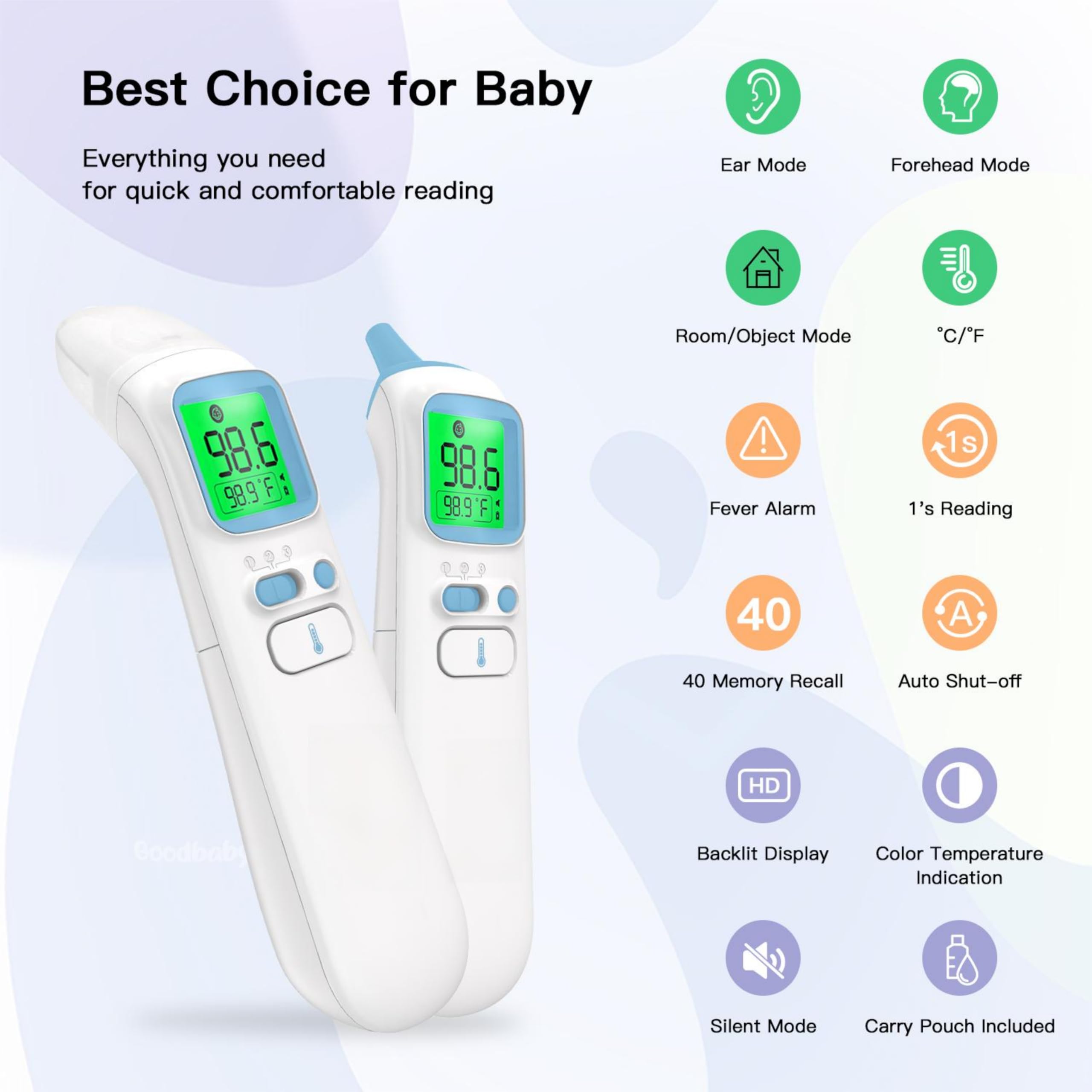 GoodBaby Infrared Digital Thermometer | Fast Readings


