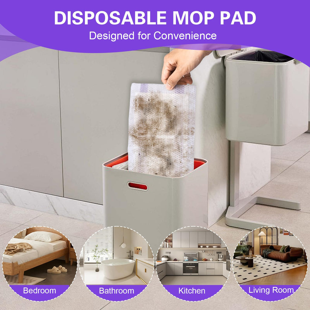WetJet Mop Pad Refills – Disposable Microfiber Cleaning Pads

