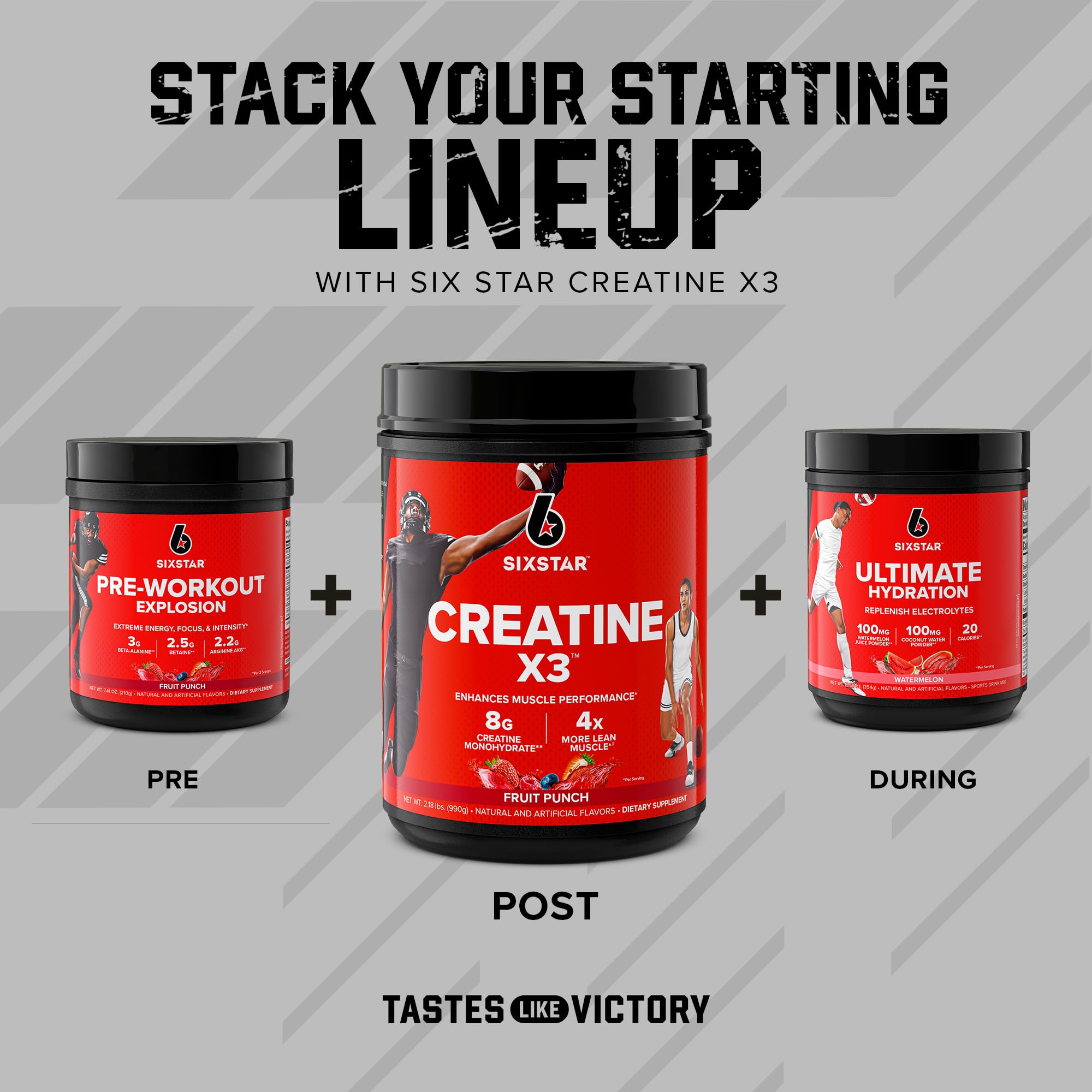 Six Star Creatine Powder for Muscle Performance

