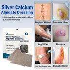 Ceeport Silver Calcium Alginate Wound Dressing Pads

