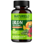 Naturelo Vegan Iron Supplement with Vitamin C

