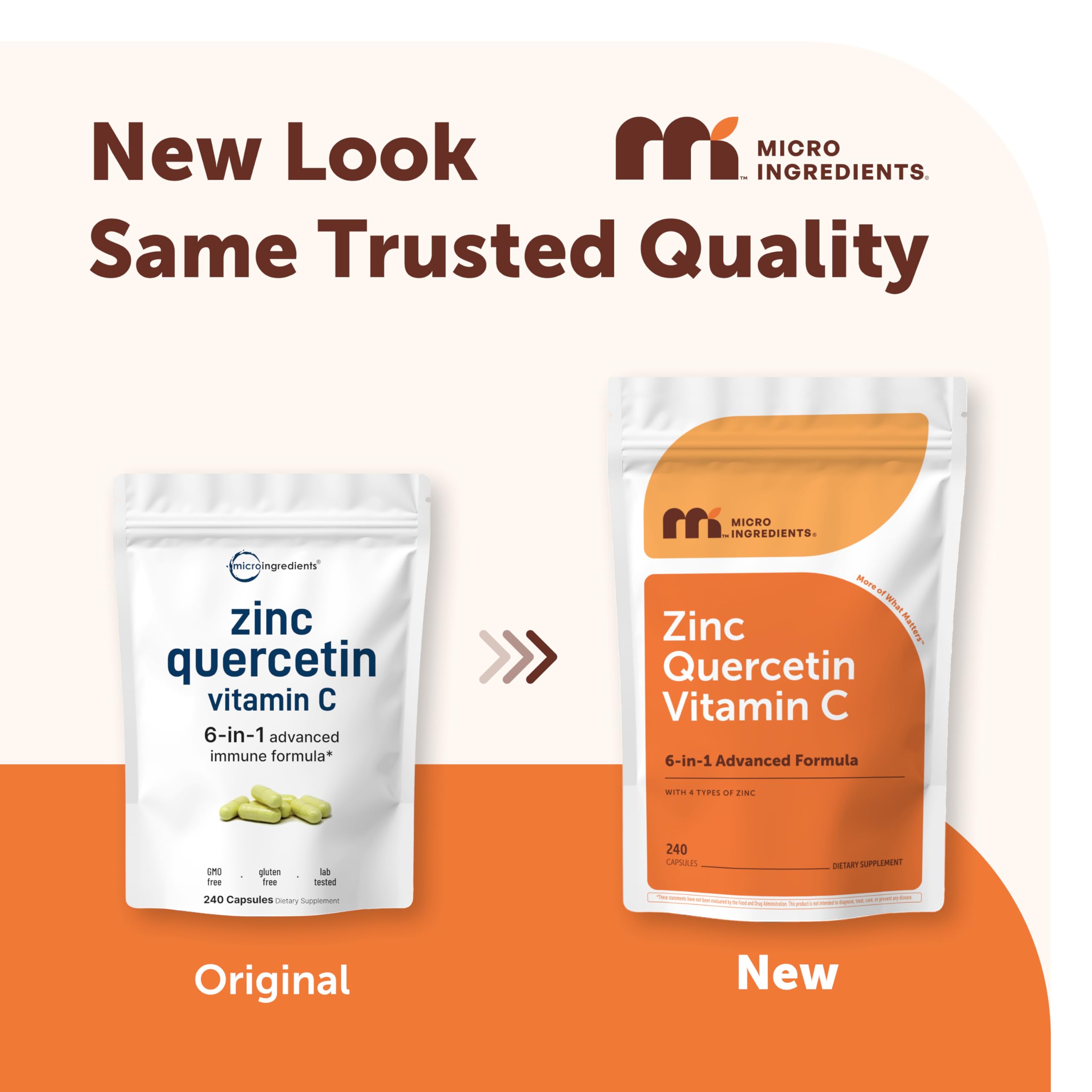 Quercetin with Vitamin C & Zinc | Micro Ingredients

