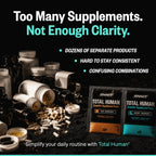 ONNIT Total Human Adult Multivitamin Capsules

