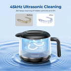 Ultrasonic Retainer Cleaner Machine for Dentures & Aligners

