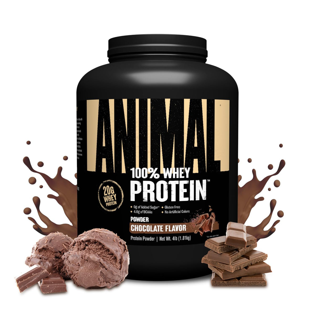 Animal 100% Whey Protein Powder - Muscle Support


