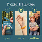 Cliganic Mosquito Bracelets - DEET-Free & Plant-Based

