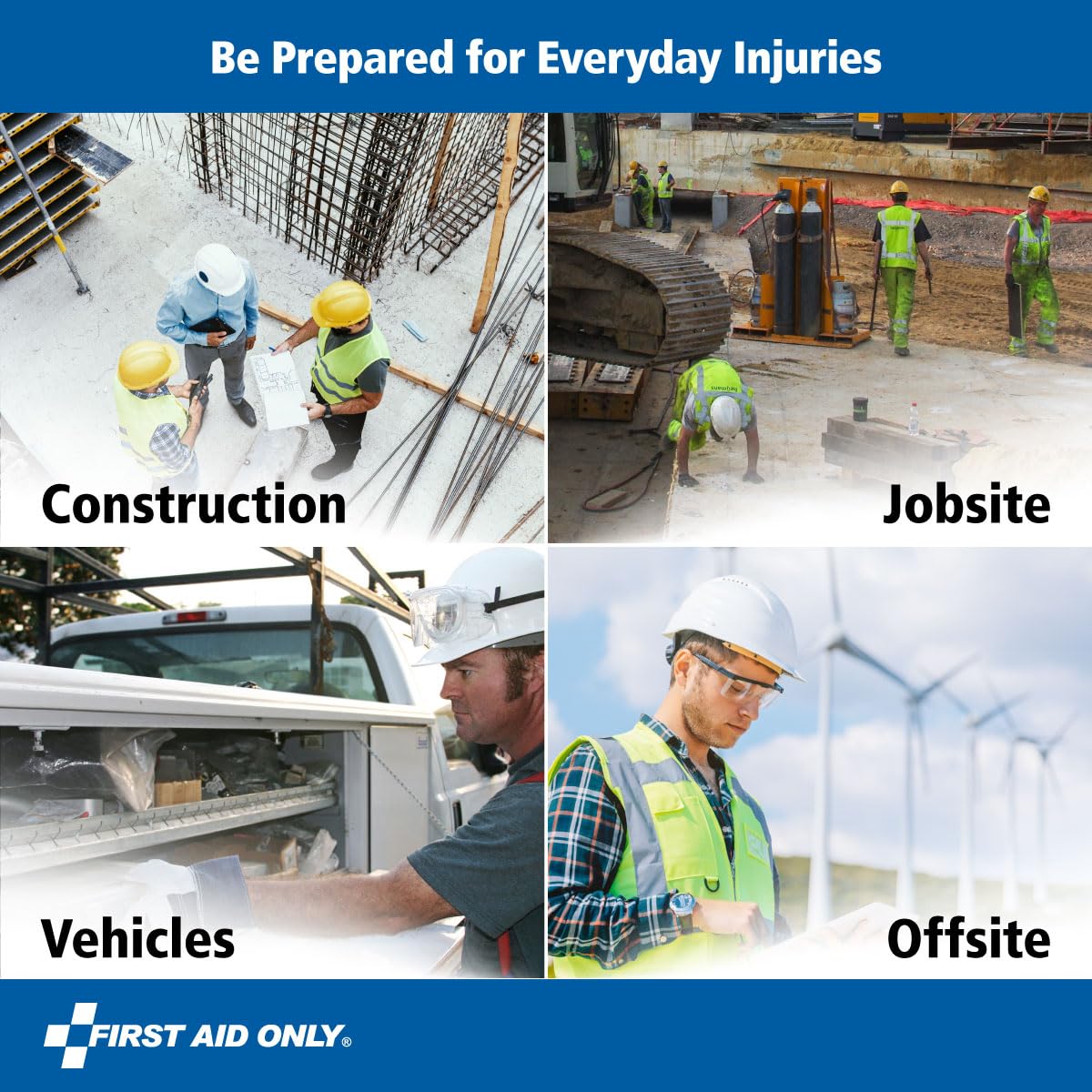 First Aid Only Contractor's First Aid Kit for Job Sites

