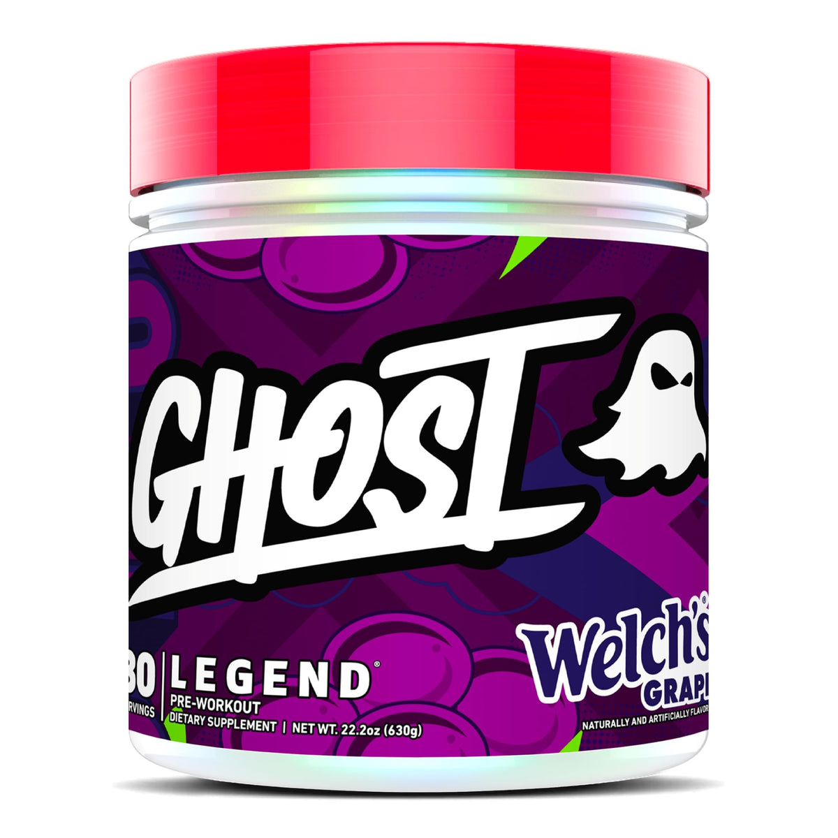GHOST Legend Pre Workout Powder – Energy, Pump & Focus