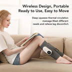 LINGTENG Leg Massager with Heat for Calf Circulation

