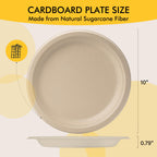 RACETOP Compostable Paper Plates - Heavy Duty

