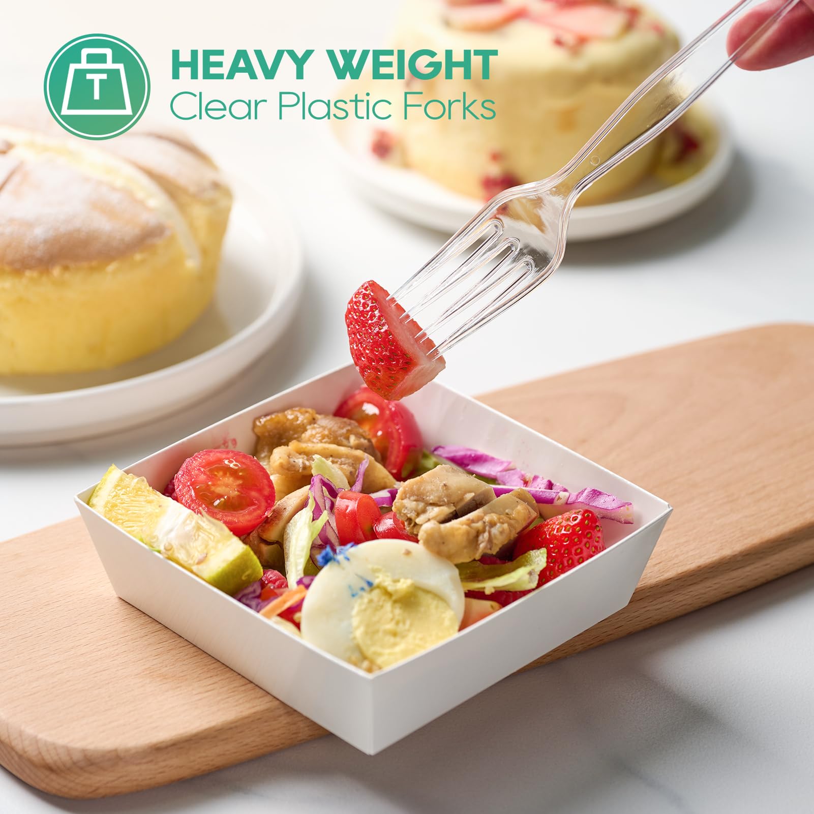 FOCUSLINE Disposable Cutlery Heavy Duty for Catering

