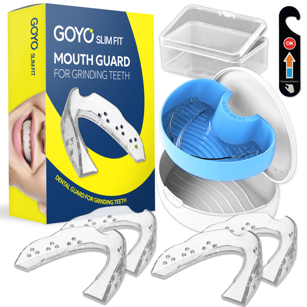 GOYO Mouth Guard for Teeth Grinding | Moldable Night Guard


