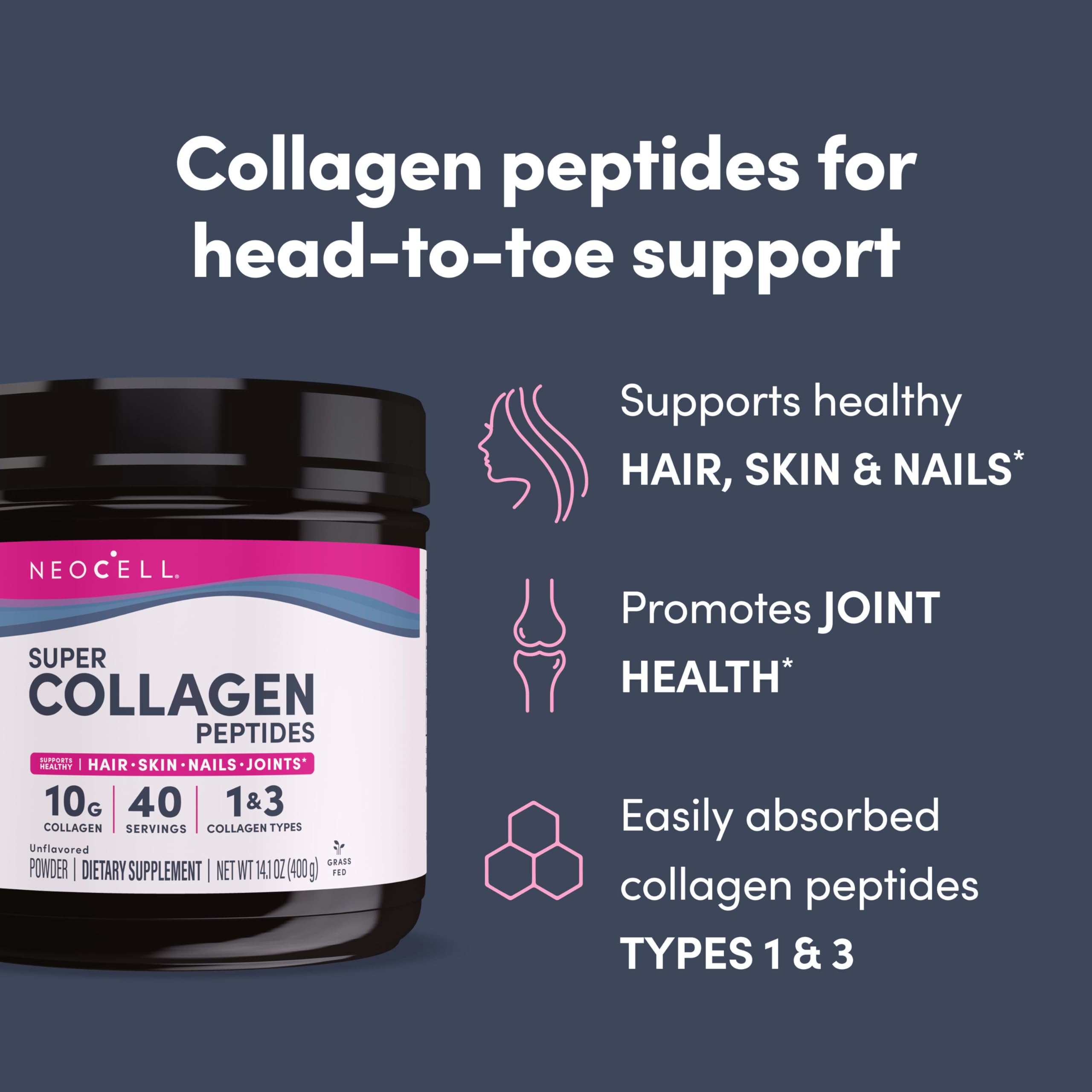 NeoCell Grassfed Collagen Peptides Unflavored

