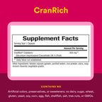 CranRich Cranberry Concentrate Supplement for Urinary Health

