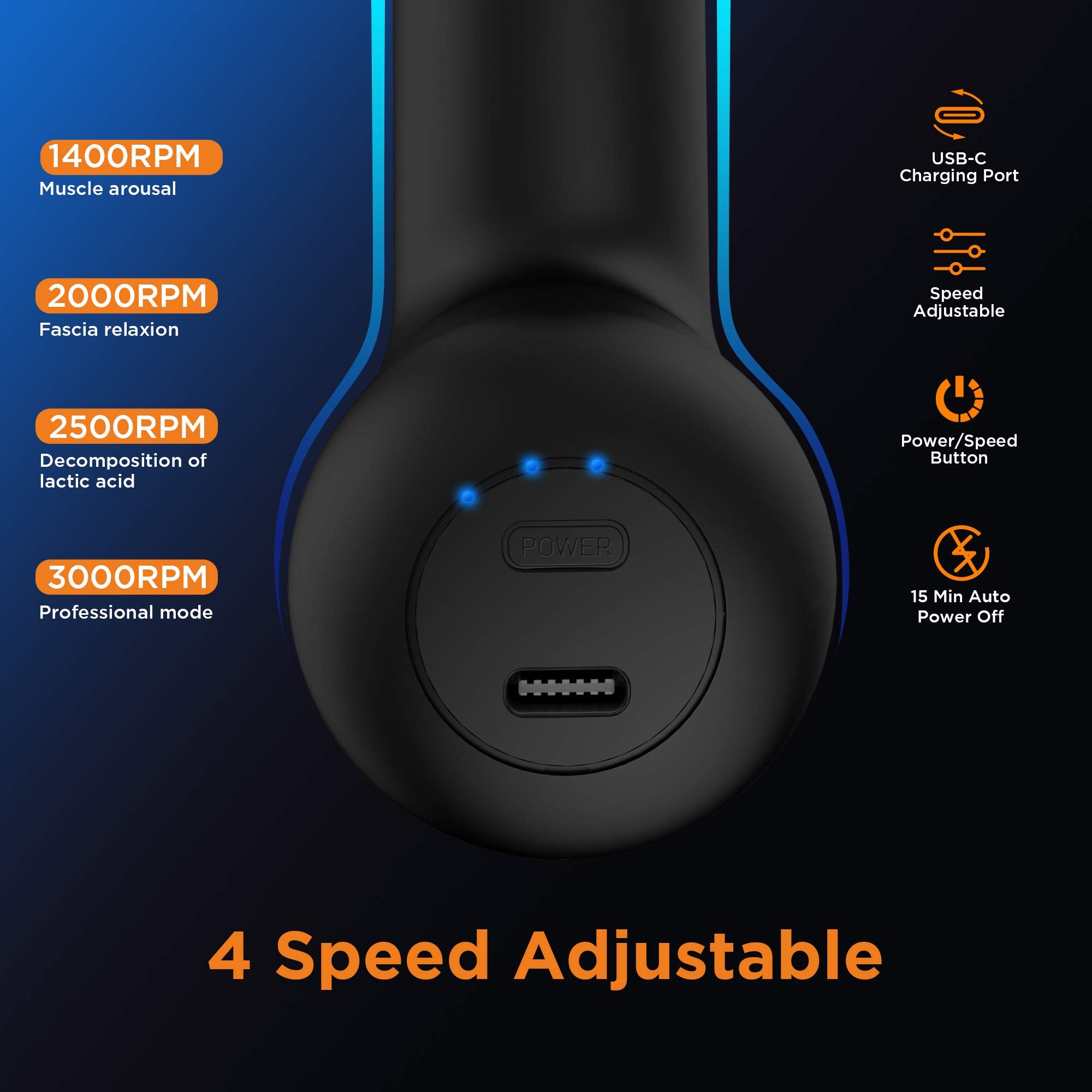 NEPQ Mini Massage Gun - Portable Percussion Massager

