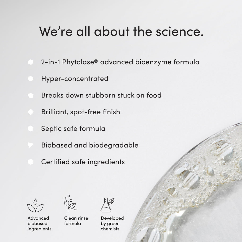 Dirty Labs Dishwasher Detergent and Booster 2-in-1 Enzymatic Formula

