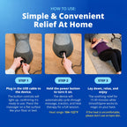 SmoothSpine Back Massager with Heat - Home Use

