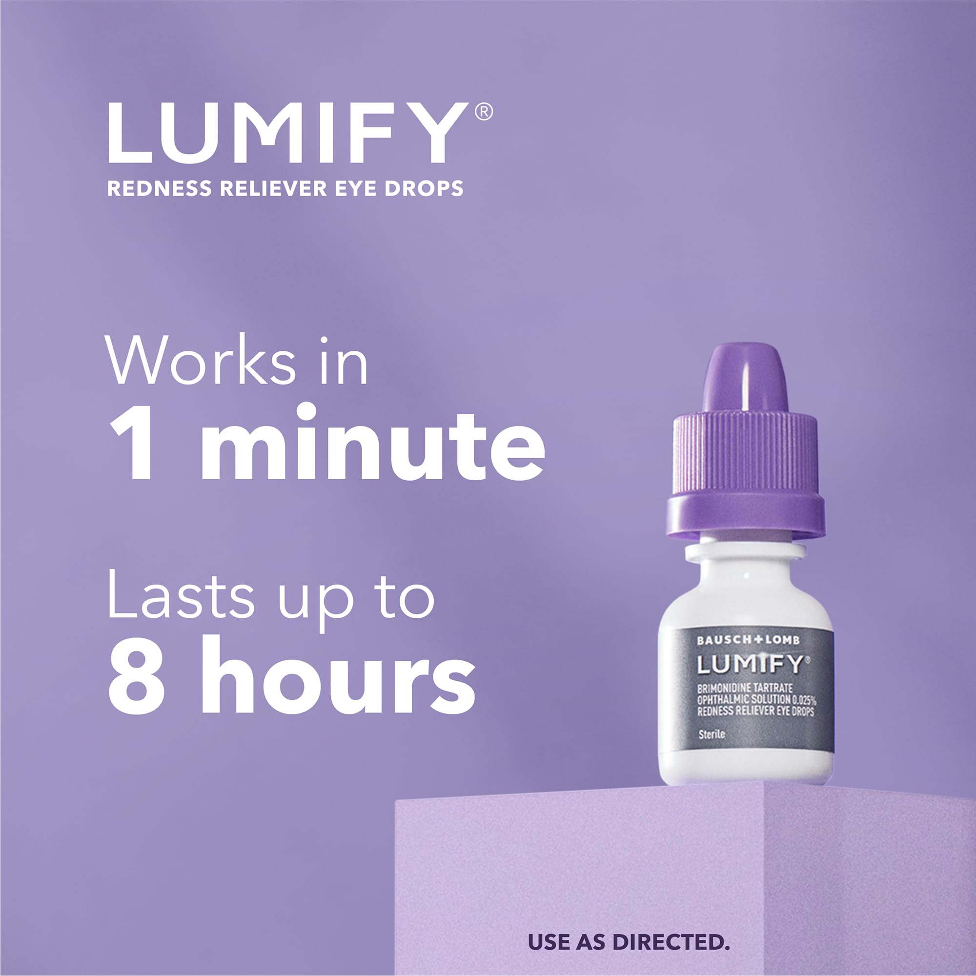 Lumify Eye Drops for Redness Relief | Fast-Acting

