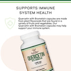 Quercetin with Bromelain by Double Wood | Immune Support

