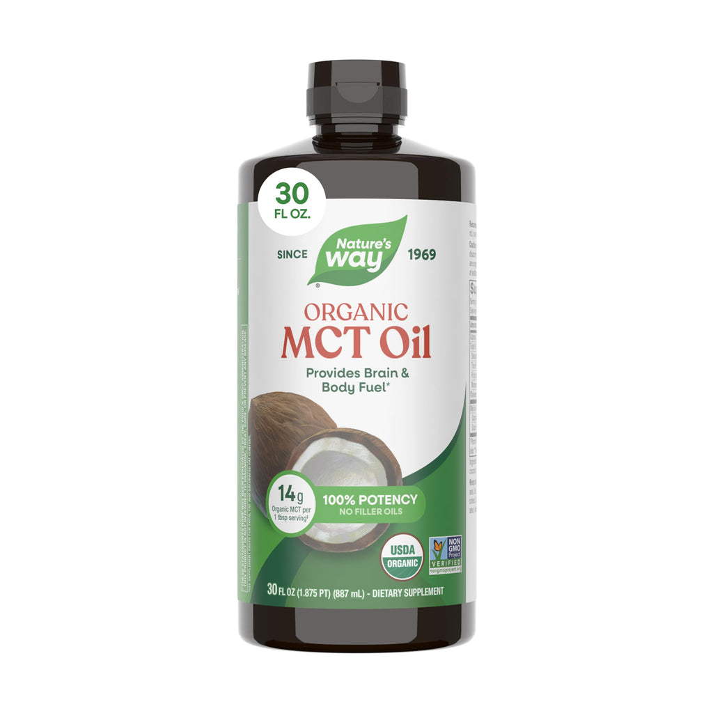 Nature's Way Organic MCT Oil – Keto Friendly

