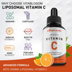 Vitablosom Liposomal Vitamin C Liquid 2000mg Immune Support

