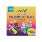 Welly Bandage Adhesive Flexible Fabric Bandages - Latex-Free

