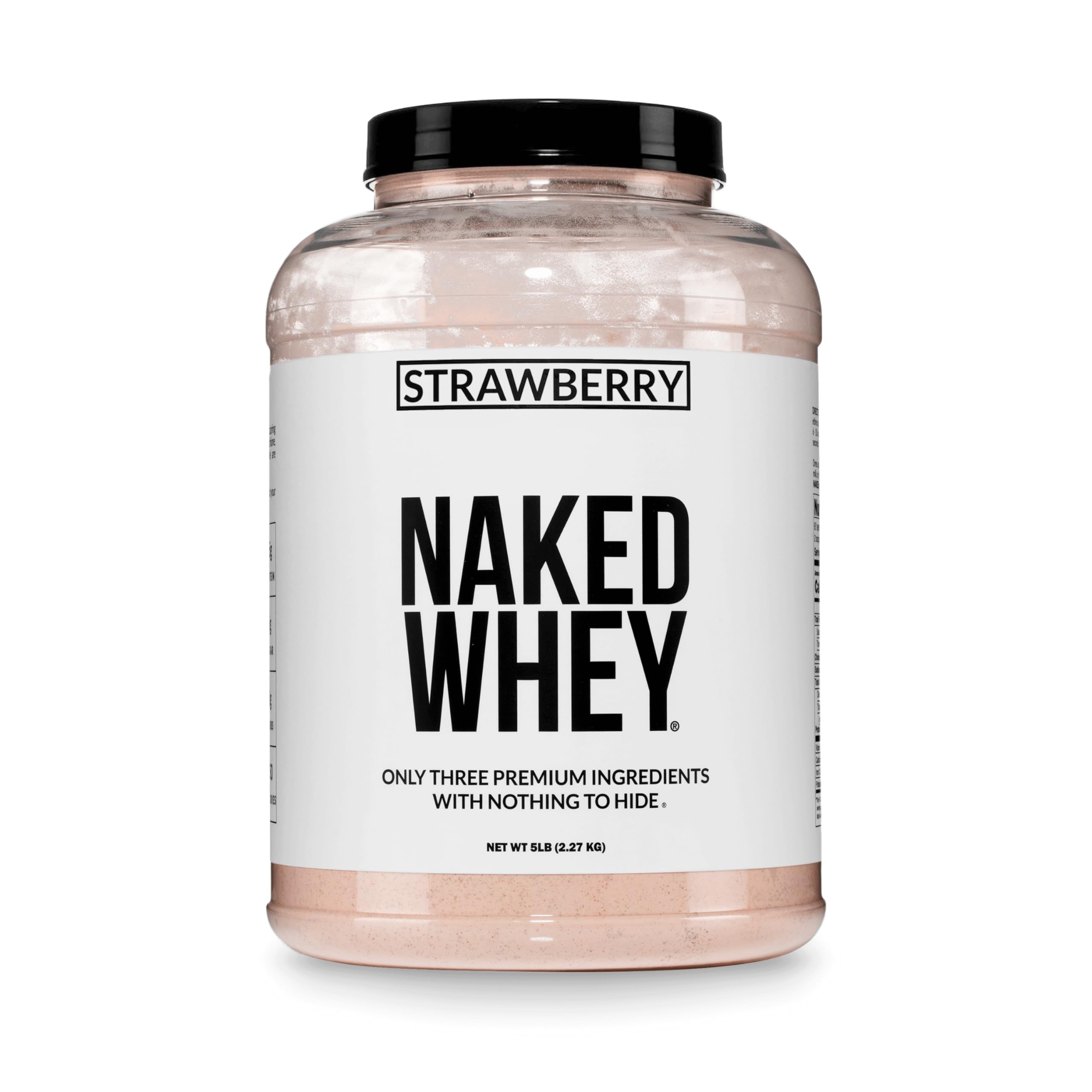 NAKED Whey Protein Powder - Grass-Fed, Non-GMO, Gluten-Free