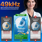 Ultrasonic Retainer Cleaner for Dentures and Aligners - 49KHz

