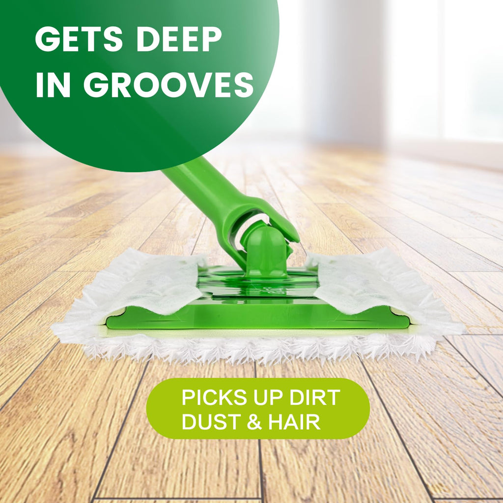 Swiffer Dry Sweeping Cloths - Heavy Duty Microfiber Pads

